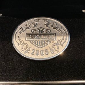 100th anniv Harley sterling silver pin - limited edition
